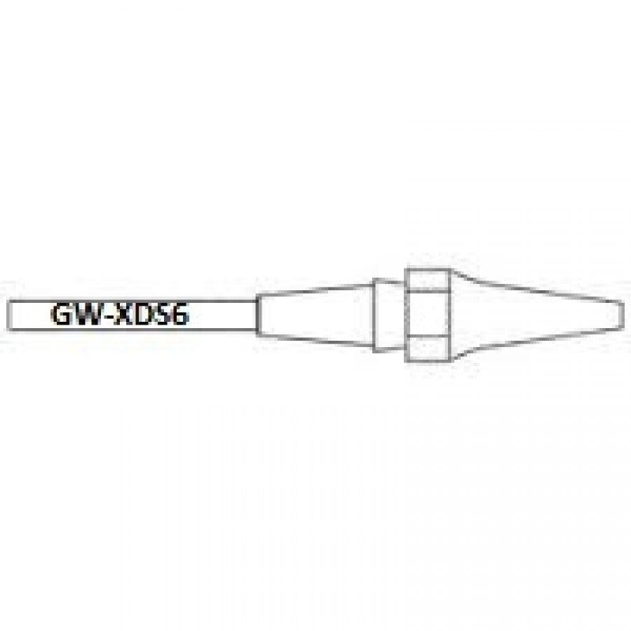 XDS6 - Nozzle - Inner Ø 0,7 mm Outer Ø 1,9 mm Nozzle Length 16,5 mm XDS6 - Nozzle - Inner Ø 0,7 mm Outer Ø 1,9 mm Nozzle Length 16,5 mm